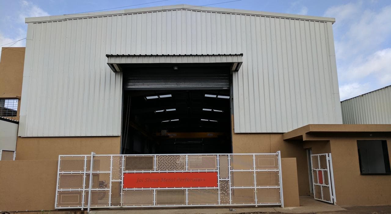 Modern CNC perforation manufacturing facility